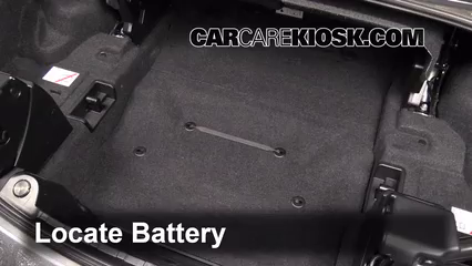 Battery Replacement: 2009-2016 BMW Z4 - 2011 BMW Z4 sDrive30i 3.0L 6 Cyl.